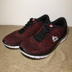 RBX mens sneakers size 12 red